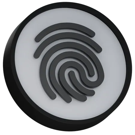 Fingerprint  3D Icon