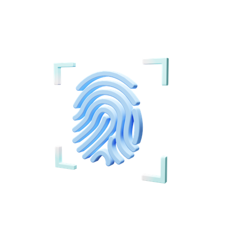 Fingerprint  3D Icon