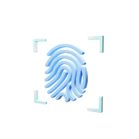 Fingerprint  3D Icon