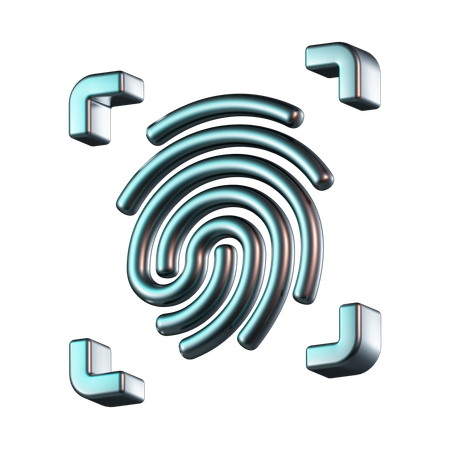 Fingerprint  3D Icon