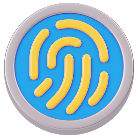 Fingerprint  3D Icon