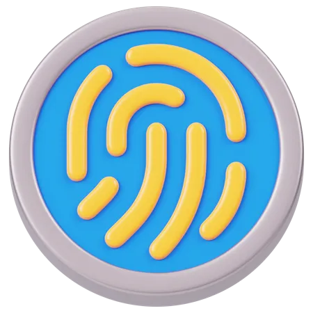 Fingerprint  3D Icon