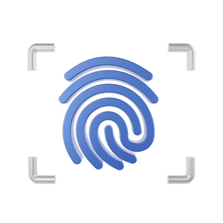 Fingerprint  3D Icon