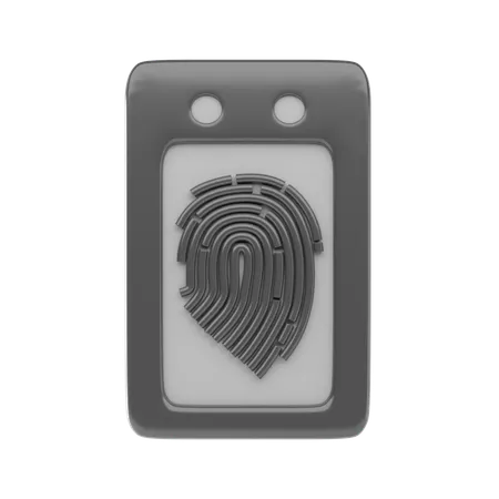 Fingerprint  3D Icon