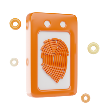 Fingerprint  3D Icon