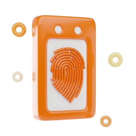 Fingerprint  3D Icon