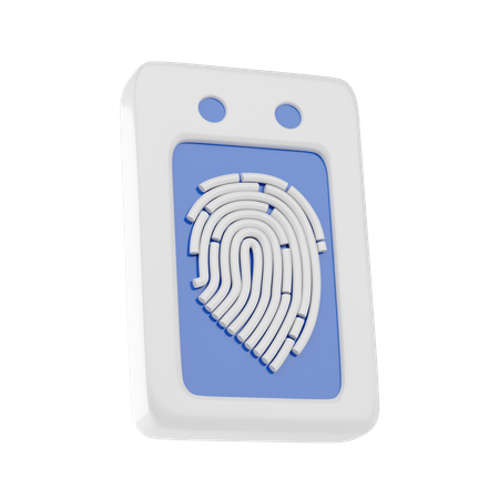 Fingerprint  3D Icon