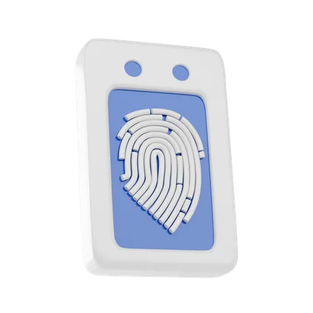 Fingerprint  3D Icon