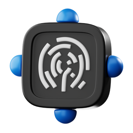 Fingerprint  3D Icon