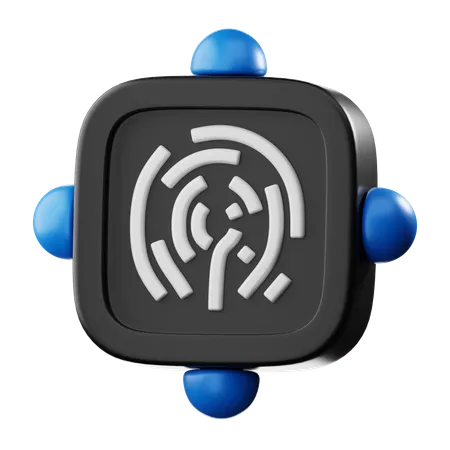 Fingerprint  3D Icon