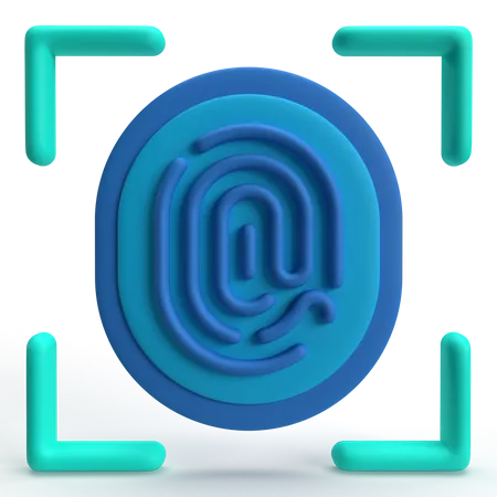 Fingerprint  3D Icon