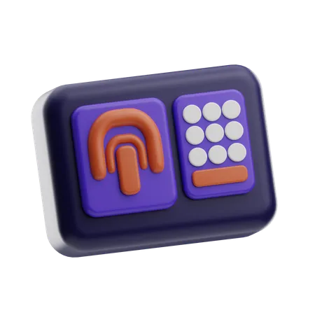 Fingerprint  3D Icon