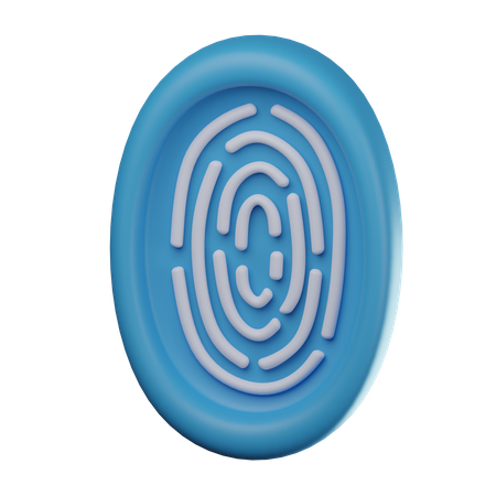 Fingerprint  3D Icon