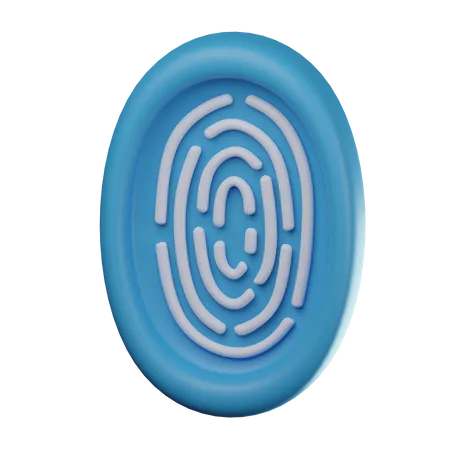 Fingerprint  3D Icon