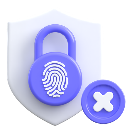 Fingerprint  3D Icon