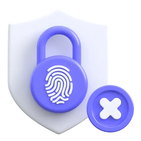 Fingerprint  3D Icon