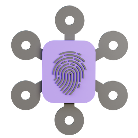 Fingerprint  3D Icon