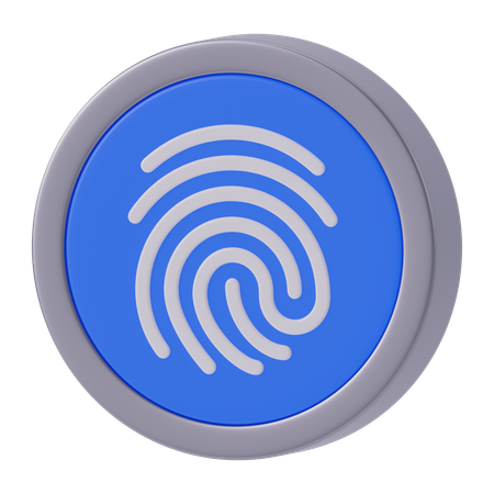 Fingerprint  3D Icon