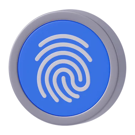 Fingerprint  3D Icon