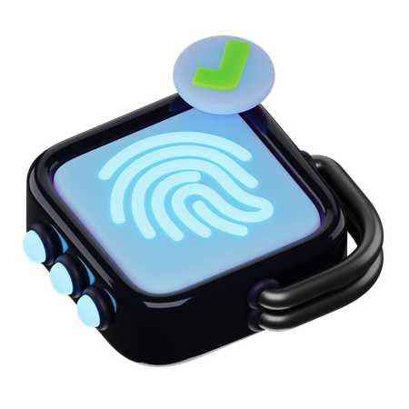 Fingerprint  3D Icon