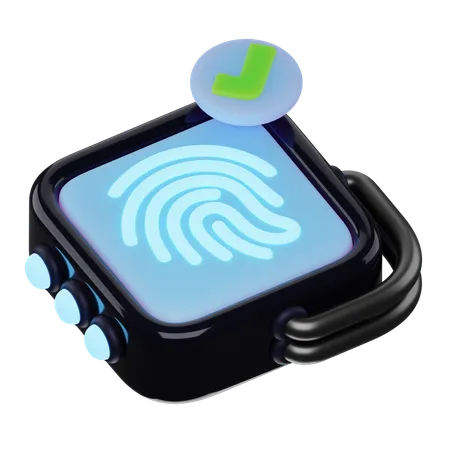 Fingerprint  3D Icon