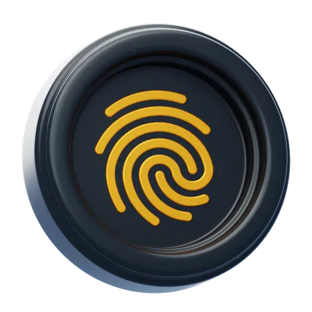 Fingerprint  3D Icon