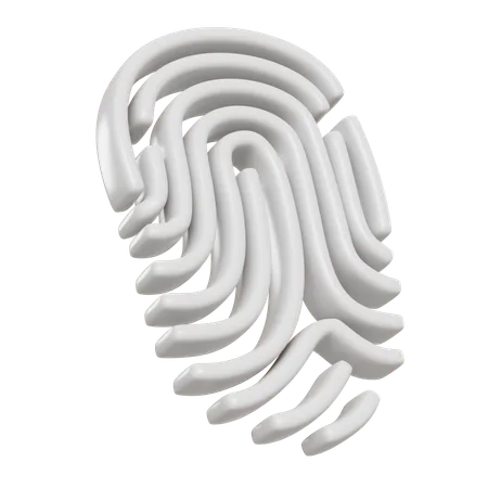 Fingerprint  3D Icon