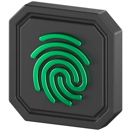 Fingerprint  3D Icon