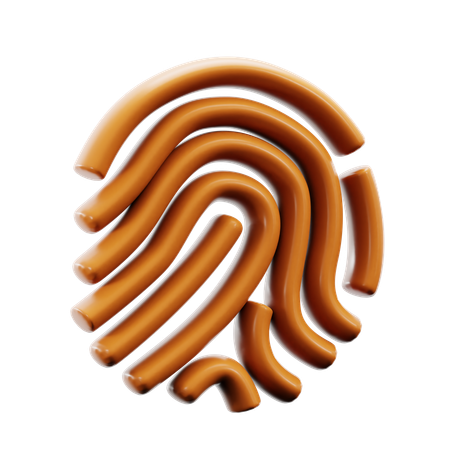 Fingerprint  3D Icon