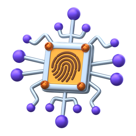 Fingerprint  3D Icon