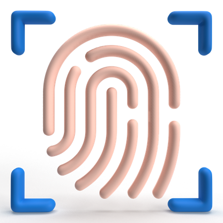 Fingerprint  3D Icon