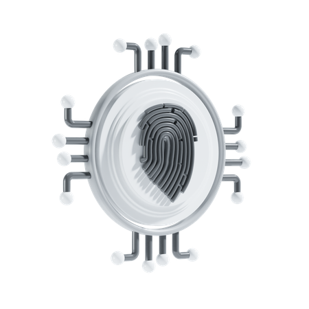 Fingerprint  3D Icon