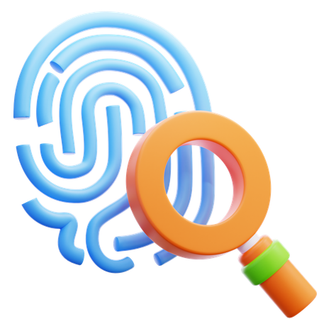 Fingerprint  3D Icon
