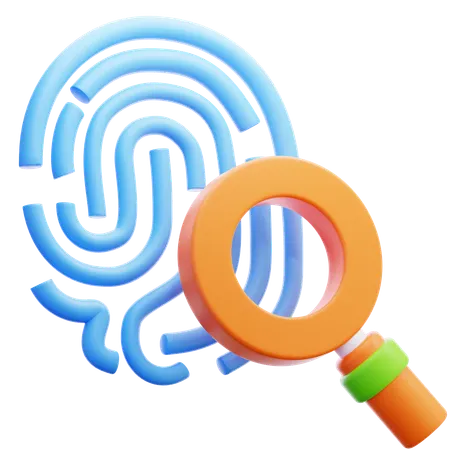 Fingerprint  3D Icon