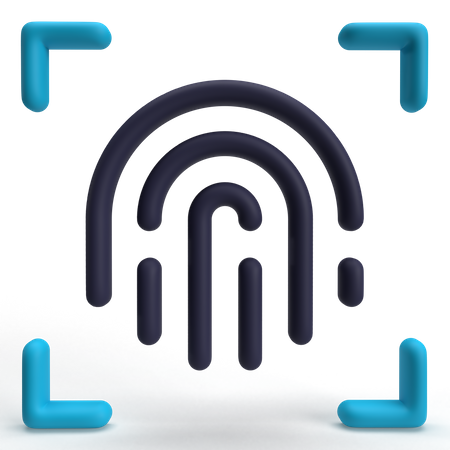 Fingerprint  3D Icon