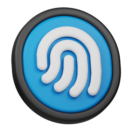 Fingerprint  3D Icon