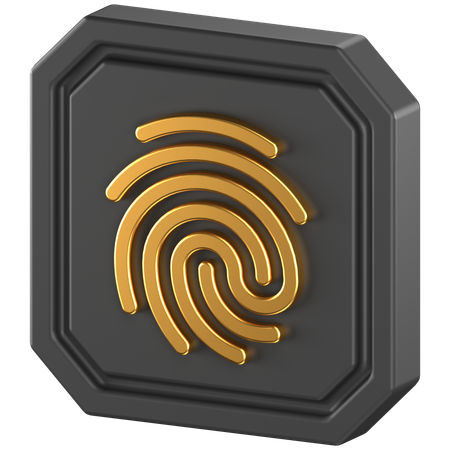 Fingerprint  3D Icon