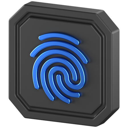 Fingerprint  3D Icon