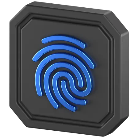 Fingerprint  3D Icon