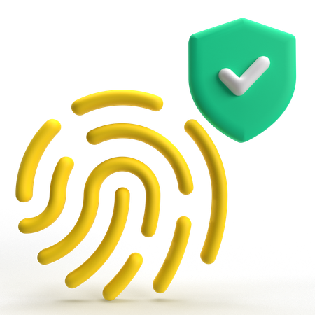 Fingerprint  3D Icon