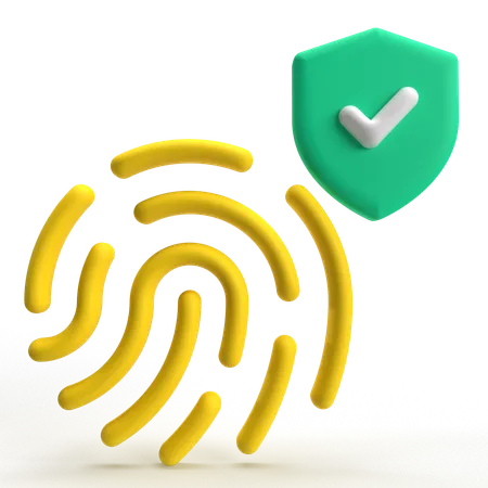 Fingerprint  3D Icon