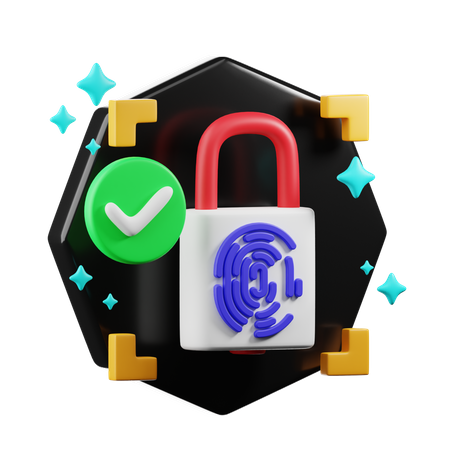 Fingerprint  3D Icon