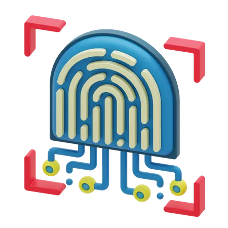 Fingerprint  3D Icon