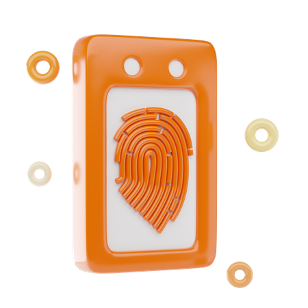 Fingerprint  3D Icon