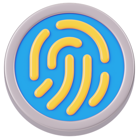 Fingerprint  3D Icon