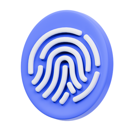 Fingerprint  3D Icon