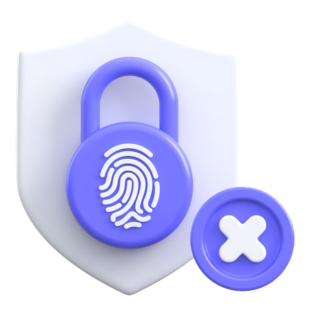 Fingerprint  3D Icon