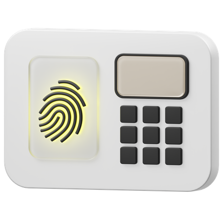 Fingerprint  3D Icon