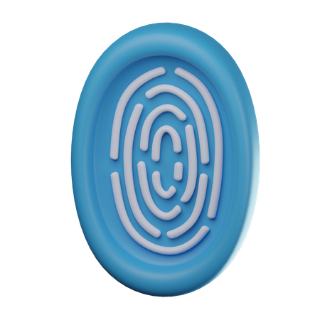 Fingerprint  3D Icon