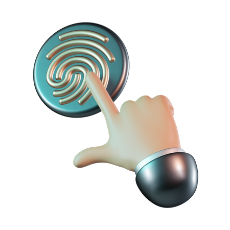 Fingerprint  3D Icon